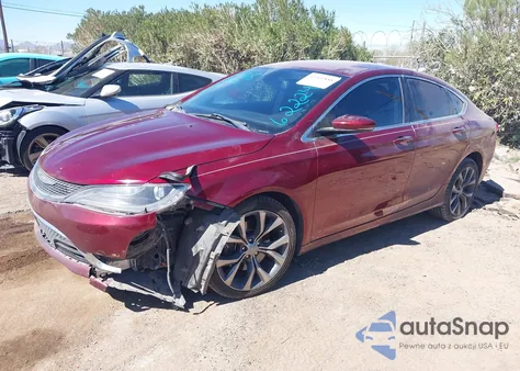 2015 Chrysler 200 C z USA, uszkodzony, nr VIN 1C3CCCCB8FN622249